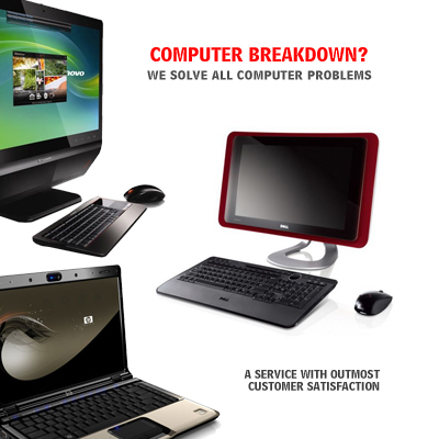 Personal Computer Services on Computer Pc Repair Service For Notebook   Laptop   Server   Personal